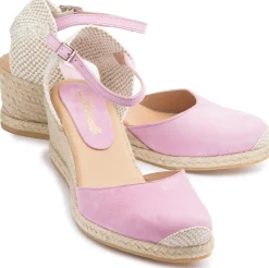 Espadrilles|Sandalen|Horsch Schuhe Espadrilles in Übergrößen Lila