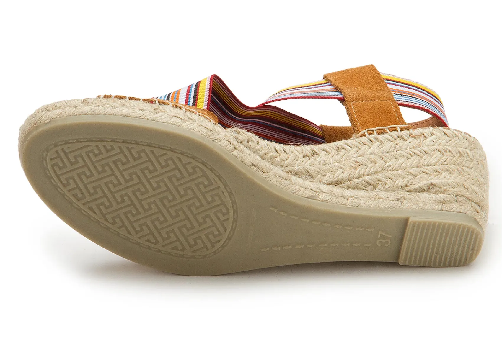 Espadrilles|Horsch Schuhe Espadrilles in Übergrößen Multicolor
