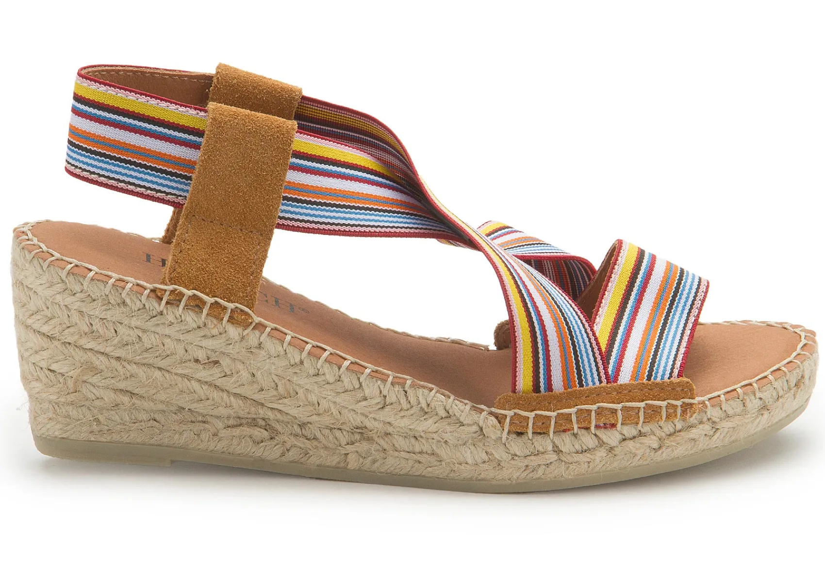 Espadrilles|Horsch Schuhe Espadrilles in Übergrößen Multicolor