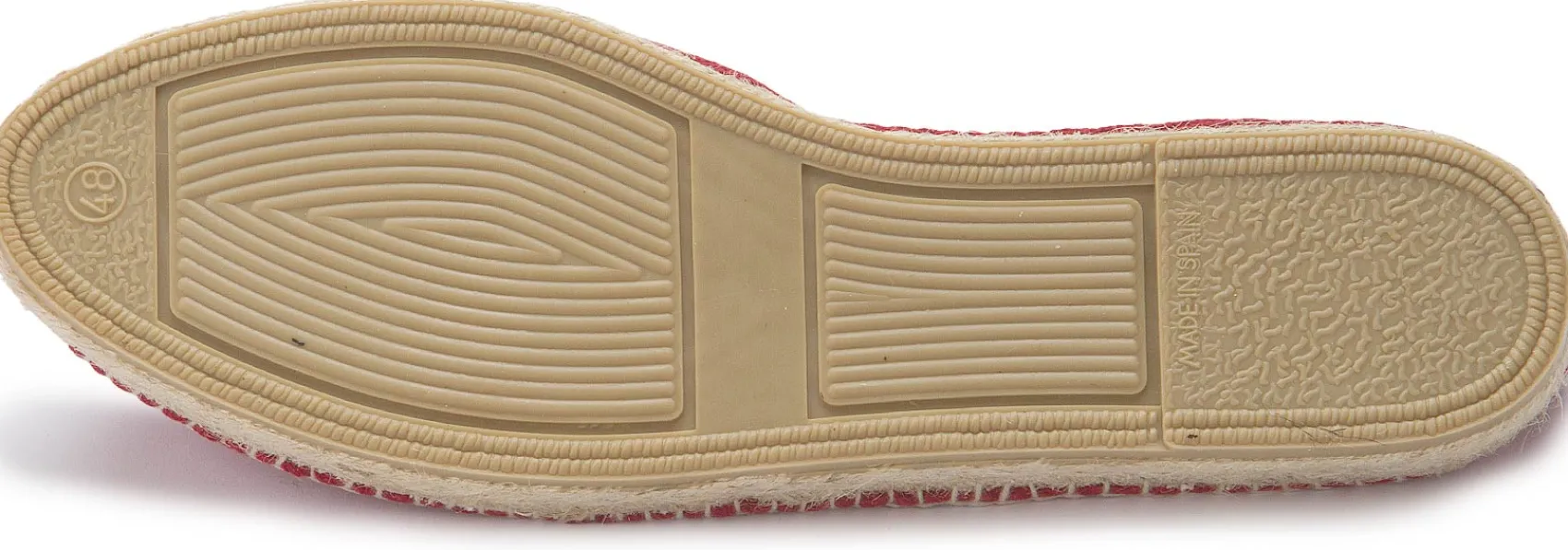 Slipper|Leinenschuhe|Horsch Schuhe Espadrilles in Übergrößen Rot