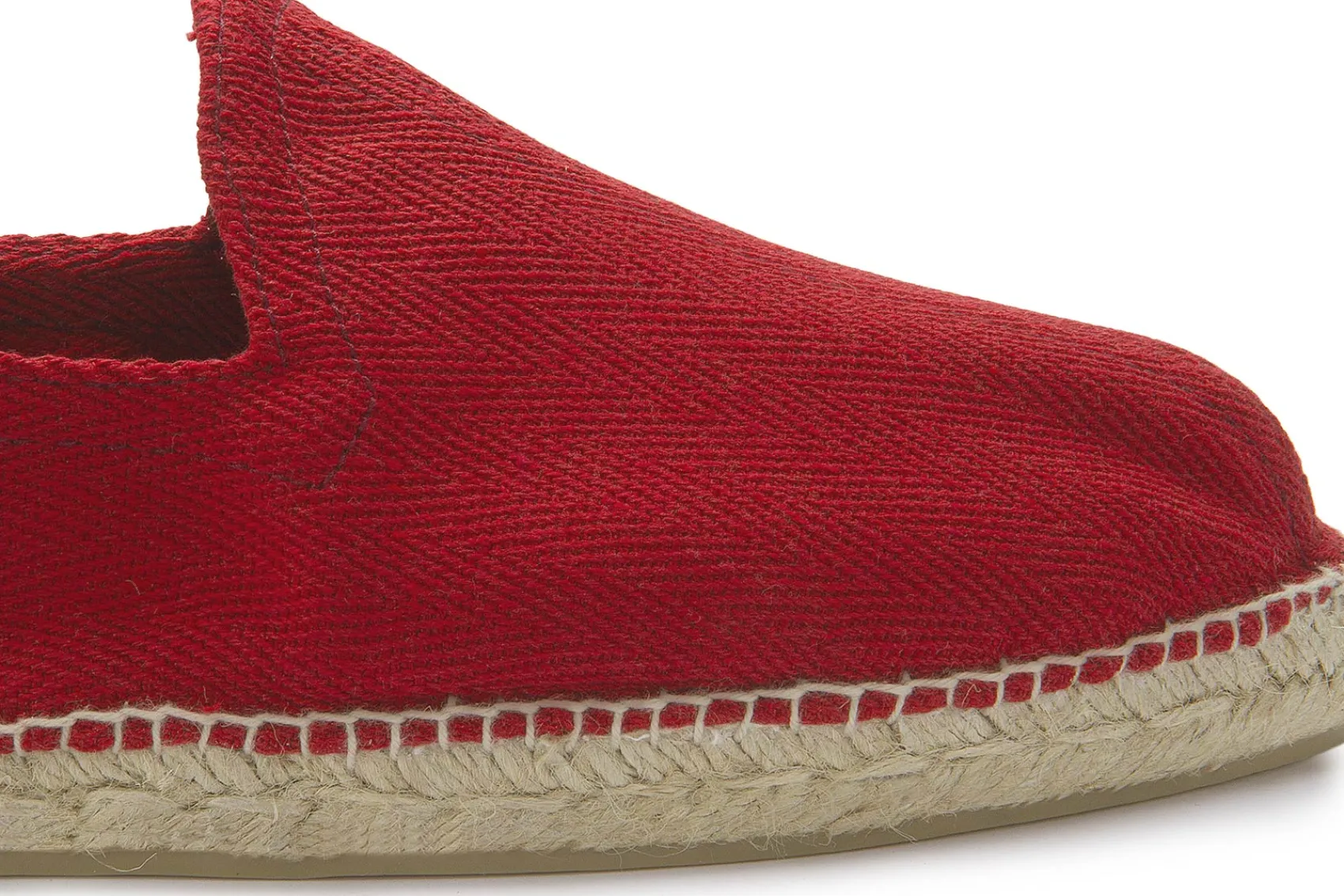 Slipper|Leinenschuhe|Horsch Schuhe Espadrilles in Übergrößen Rot