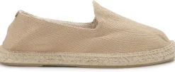 Leinenschuhe|Slipper|Horsch Schuhe Espadrilles in Übergrößen Beige