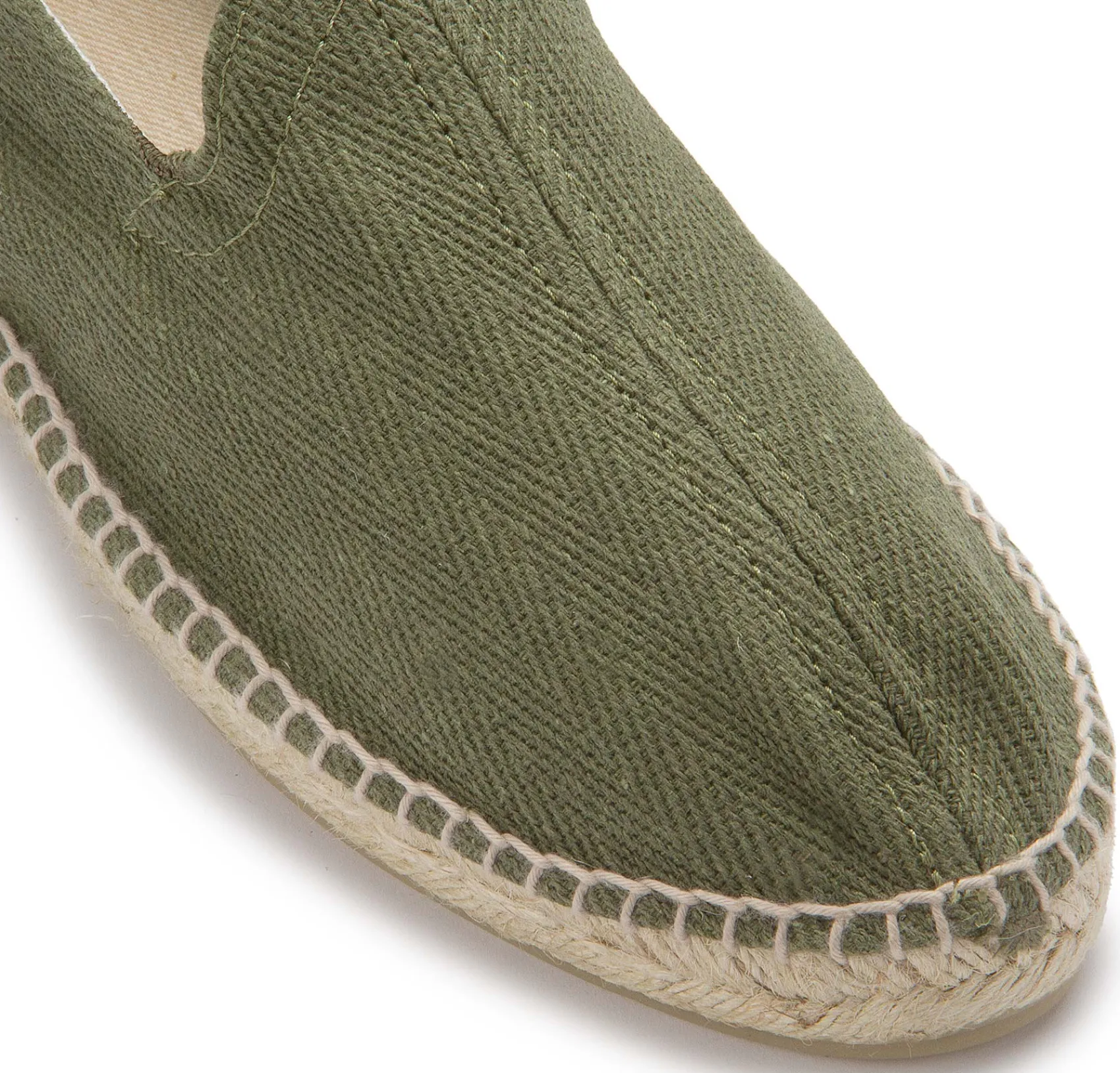 Leinenschuhe|Slipper|Horsch Schuhe Espadrilles in Übergrößen Grün