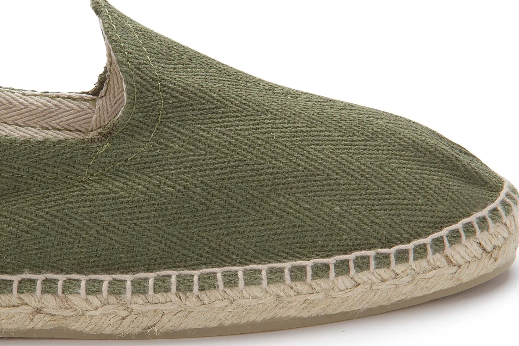 Leinenschuhe|Slipper|Horsch Schuhe Espadrilles in Übergrößen Grün