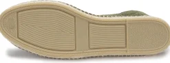 Leinenschuhe|Slipper|Horsch Schuhe Espadrilles in Übergrößen Grün