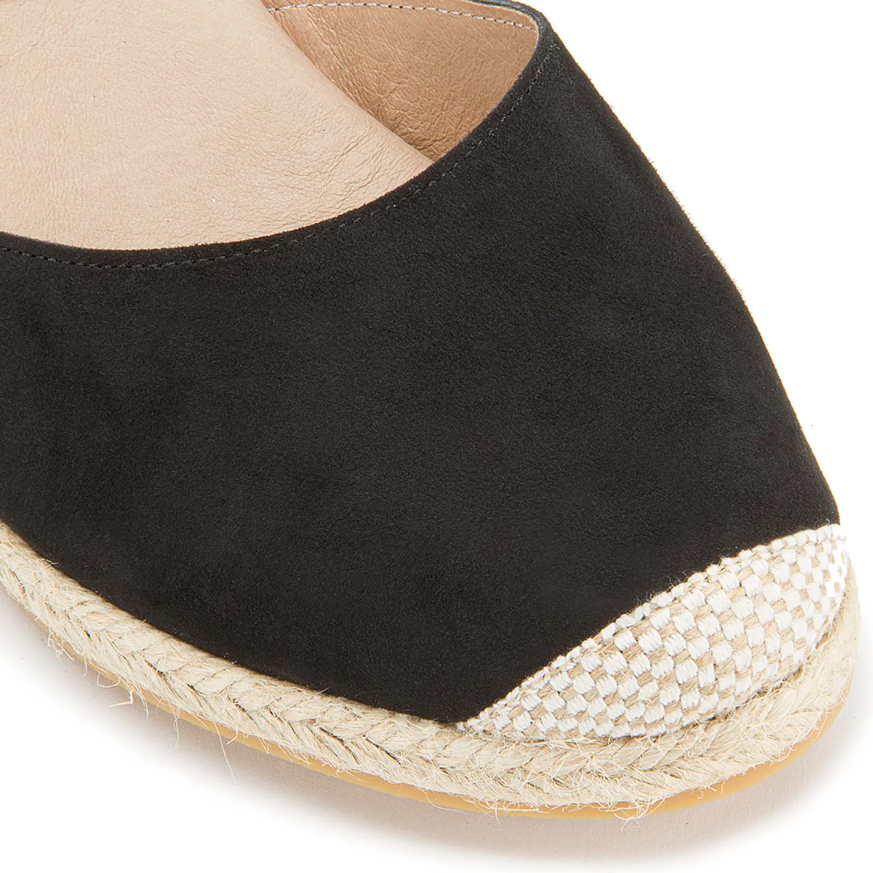 Espadrilles|Sandalen|Horsch Schuhe Espadrilles in Untergrößen Schwarz