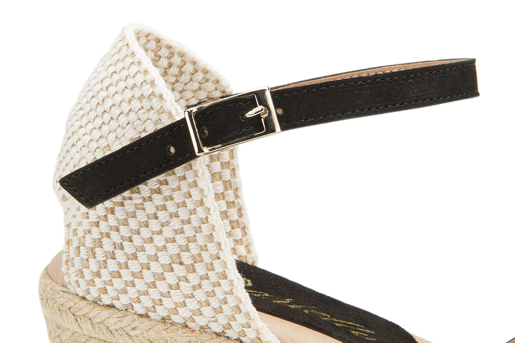 Espadrilles|Sandalen|Horsch Schuhe Espadrilles in Untergrößen Schwarz