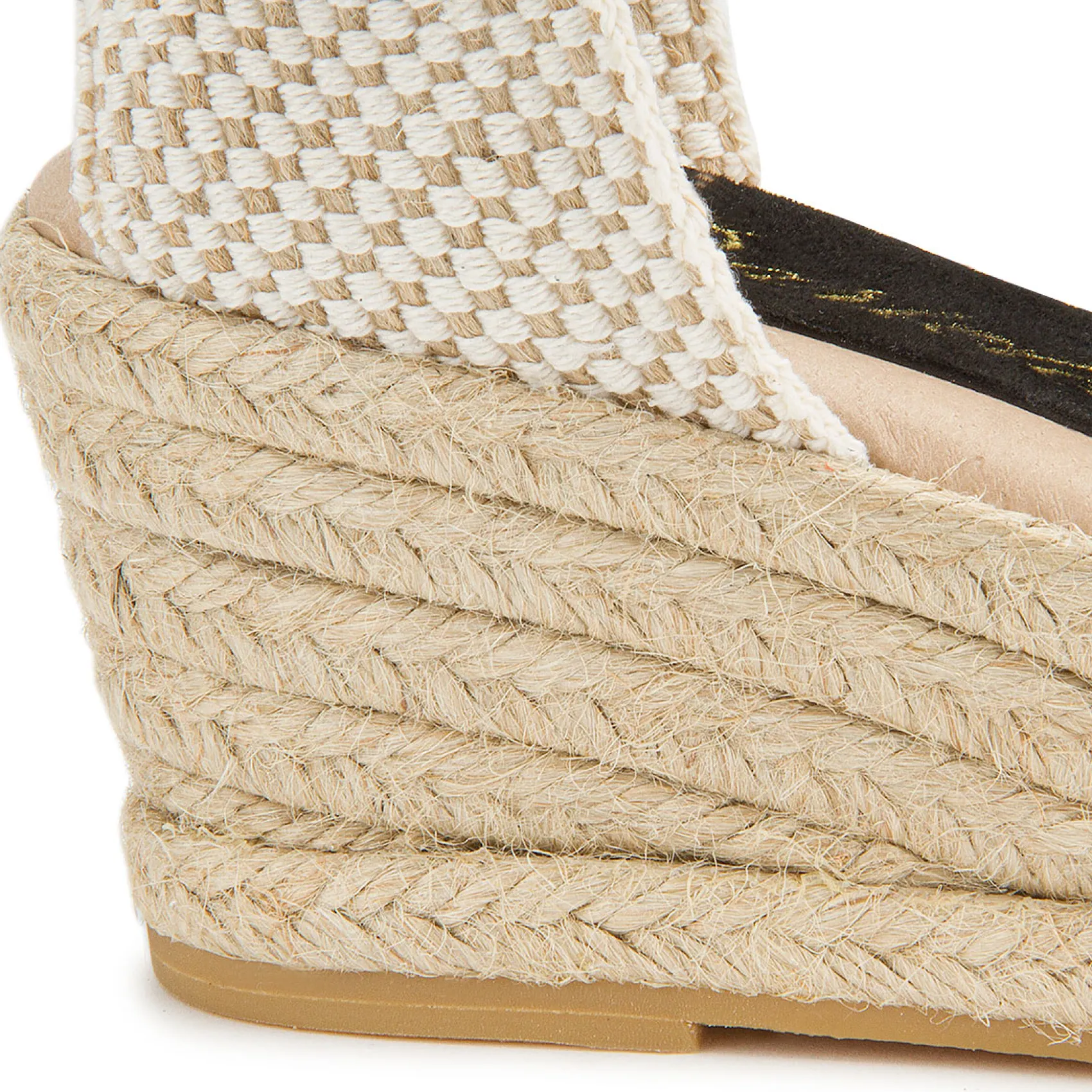 Espadrilles|Sandalen|Horsch Schuhe Espadrilles in Untergrößen Schwarz