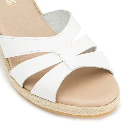 Espadrilles|Sandalen|Horsch Schuhe Espadrilles in Untergrößen Weiß