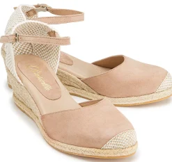 Espadrilles|Sandalen|Horsch Schuhe Espadrilles in Untergrößen Beige