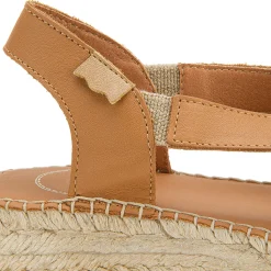 Espadrilles|Sandalen|Horsch Schuhe Espadrilles in Untergrößen Braun