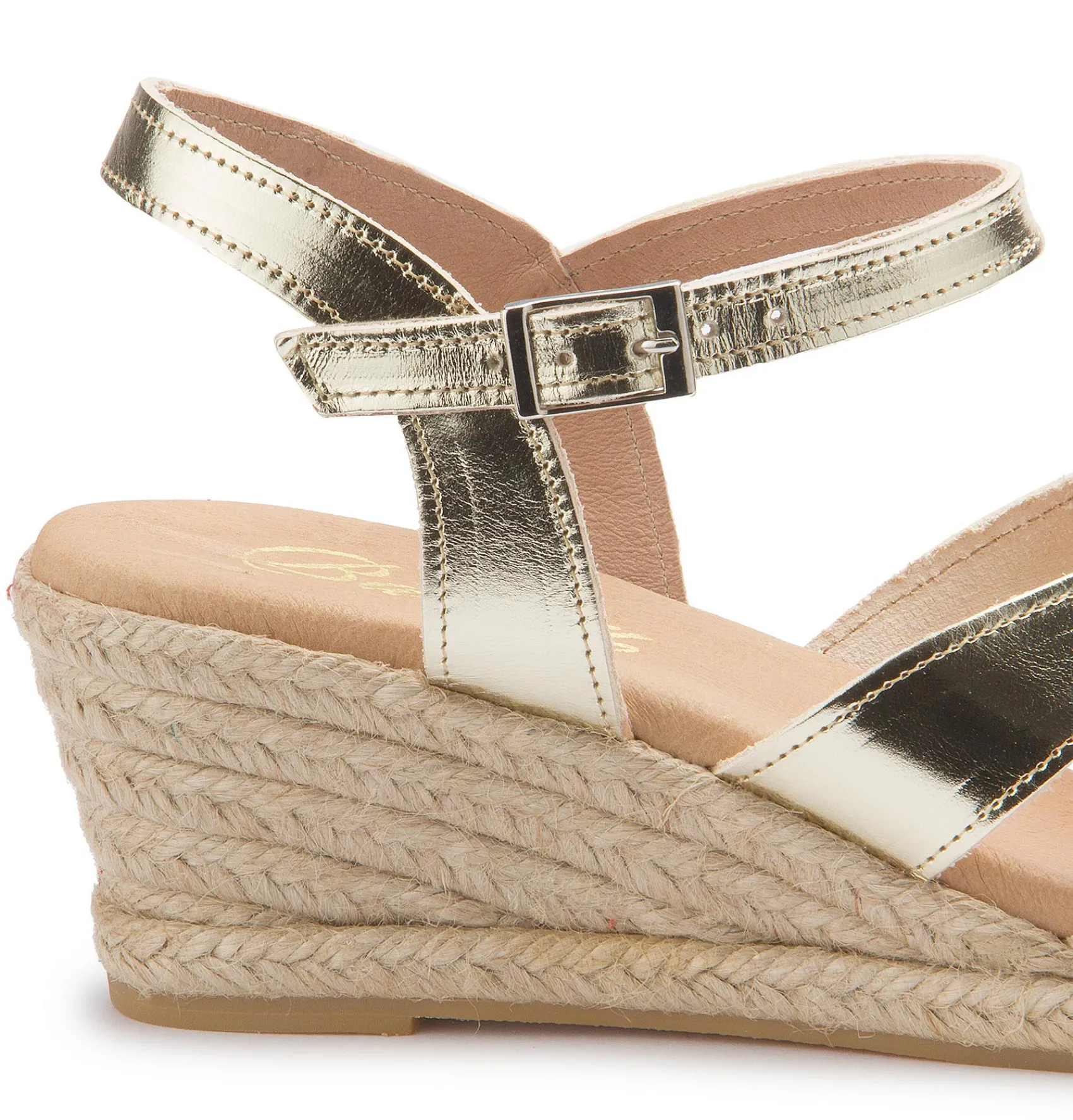 Espadrilles|Sandalen|Horsch Schuhe Espadrilles in Untergrößen Gold