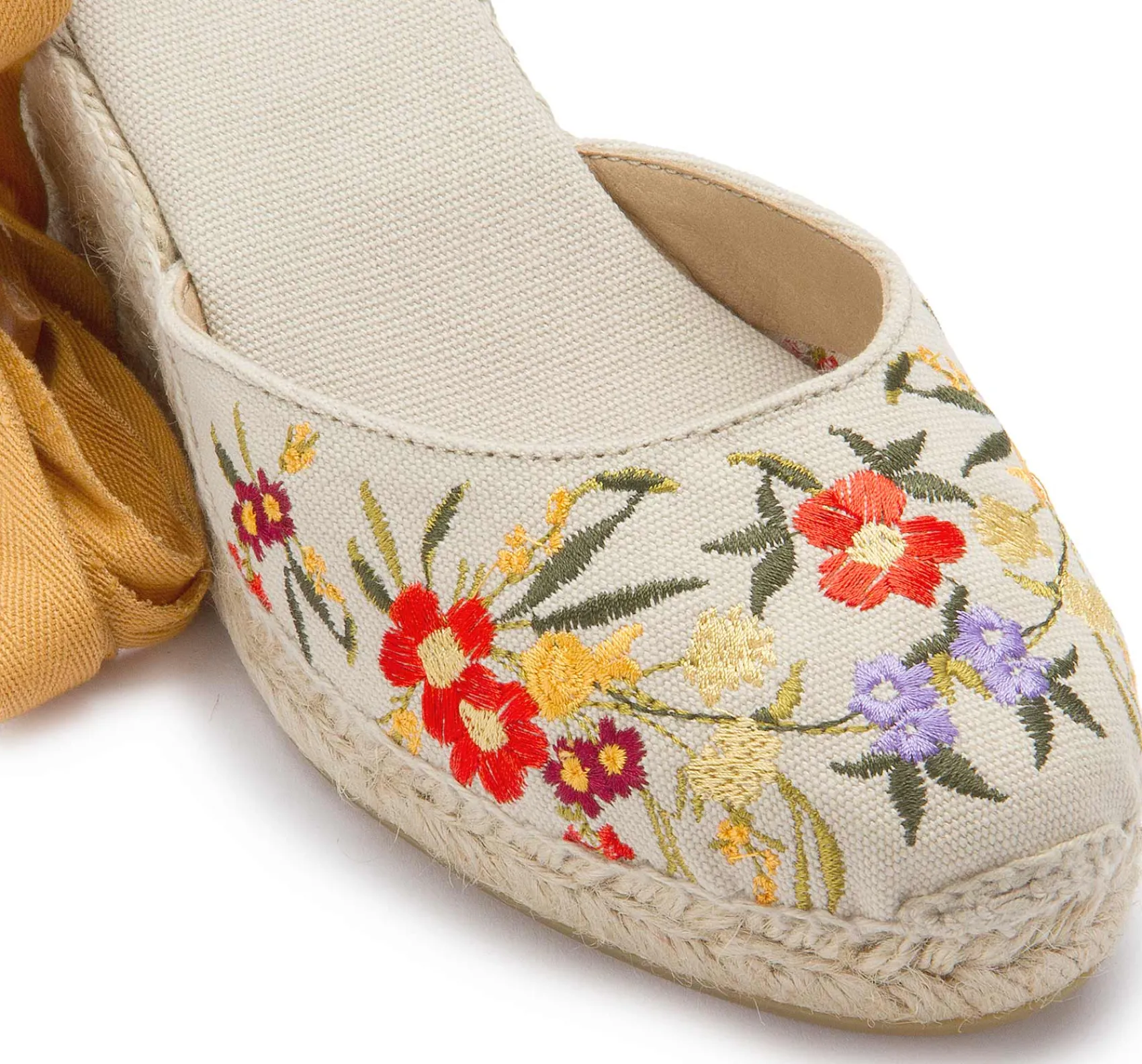 Espadrilles|Sandalen|Horsch Schuhe Espadrilles in Untergrößen Beige