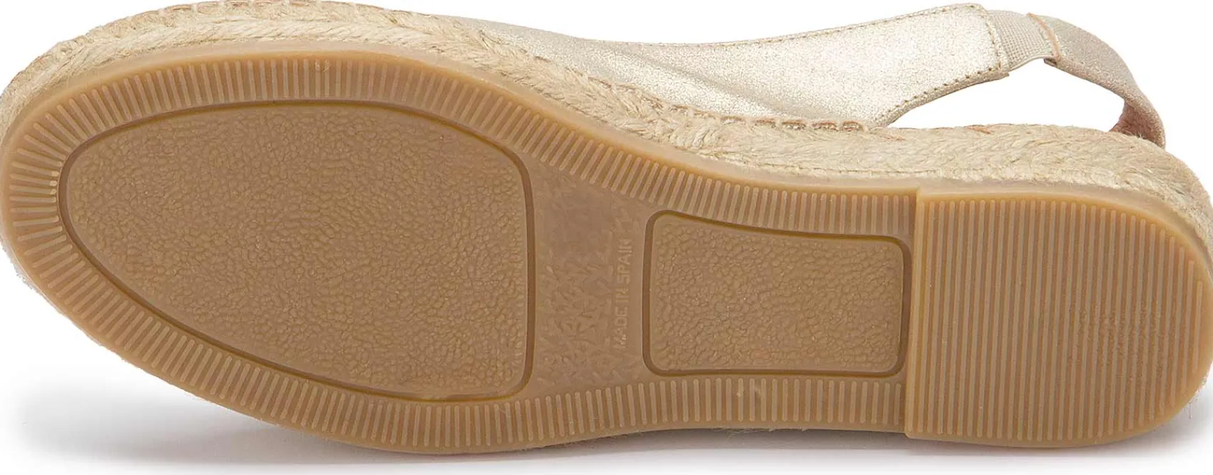 Espadrilles|Sandalen|Horsch Schuhe Espadrilles in Untergrößen Gold