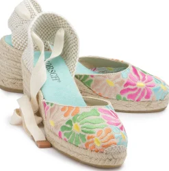 Espadrilles|Sandalen|Horsch Schuhe Espadrilles in Untergrößen Beige
