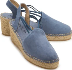 Espadrilles|Sandalen|Horsch Schuhe Espadrilles in Untergrößen Blau