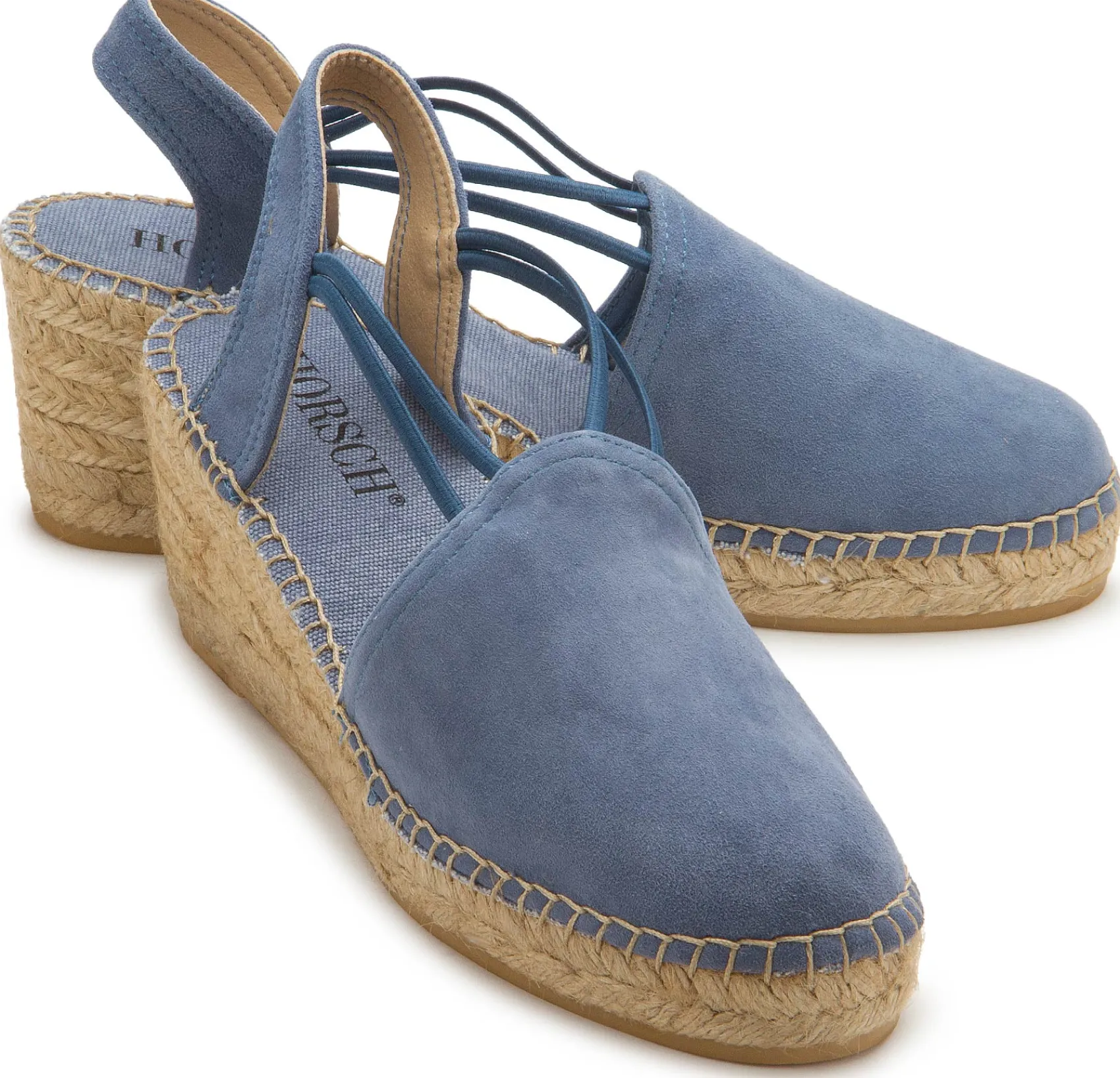 Espadrilles|Sandalen|Horsch Schuhe Espadrilles in Untergrößen Blau