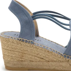 Espadrilles|Sandalen|Horsch Schuhe Espadrilles in Untergrößen Blau