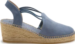 Espadrilles|Sandalen|Horsch Schuhe Espadrilles in Untergrößen Blau