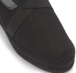 Espadrilles|Sandalen|Horsch Schuhe Espadrilles in Untergrößen Schwarz