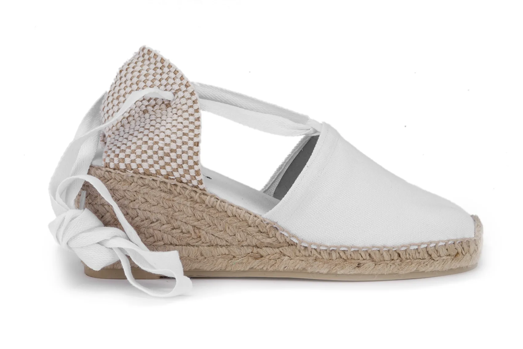 Espadrilles|Sandalen|Horsch Schuhe Espadrilles in Untergrößen Weiß
