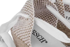 Espadrilles|Sandalen|Horsch Schuhe Espadrilles in Untergrößen Weiß
