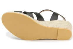 Espadrilles|Sandalen|Horsch Schuhe Espadrilles in Untergrößen Schwarz