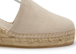 Espadrilles|Sandalen|Horsch Schuhe Espadrilles in Untergrößen Beige