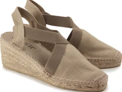 Espadrilles|Sandalen|Horsch Schuhe Espadrilles in Untergrößen Beige