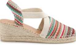 Espadrilles|Sandalen|Horsch Schuhe Espadrilles in Untergrößen Multicolor