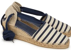 Espadrilles|Sandalen|Horsch Schuhe Espadrilles in Untergrößen Blau