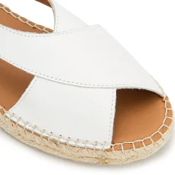 Espadrilles|Sandalen|Horsch Schuhe Espadrilles in Untergrößen Weiß
