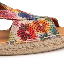 Espadrilles|Sandalen|Horsch Schuhe Espadrilles in Untergrößen Multicolor