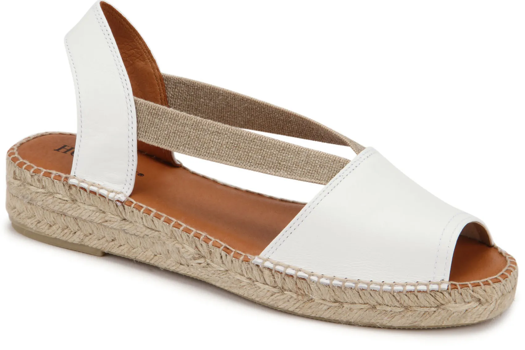 Espadrilles|Sandalen|Horsch Schuhe Espadrilles in Untergrößen Weiß