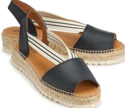 Espadrilles|Sandalen|Horsch Schuhe Espadrilles in Untergrößen Blau
