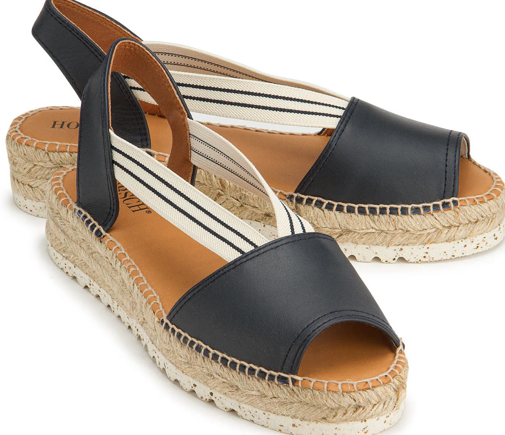Espadrilles|Sandalen|Horsch Schuhe Espadrilles in Untergrößen Blau