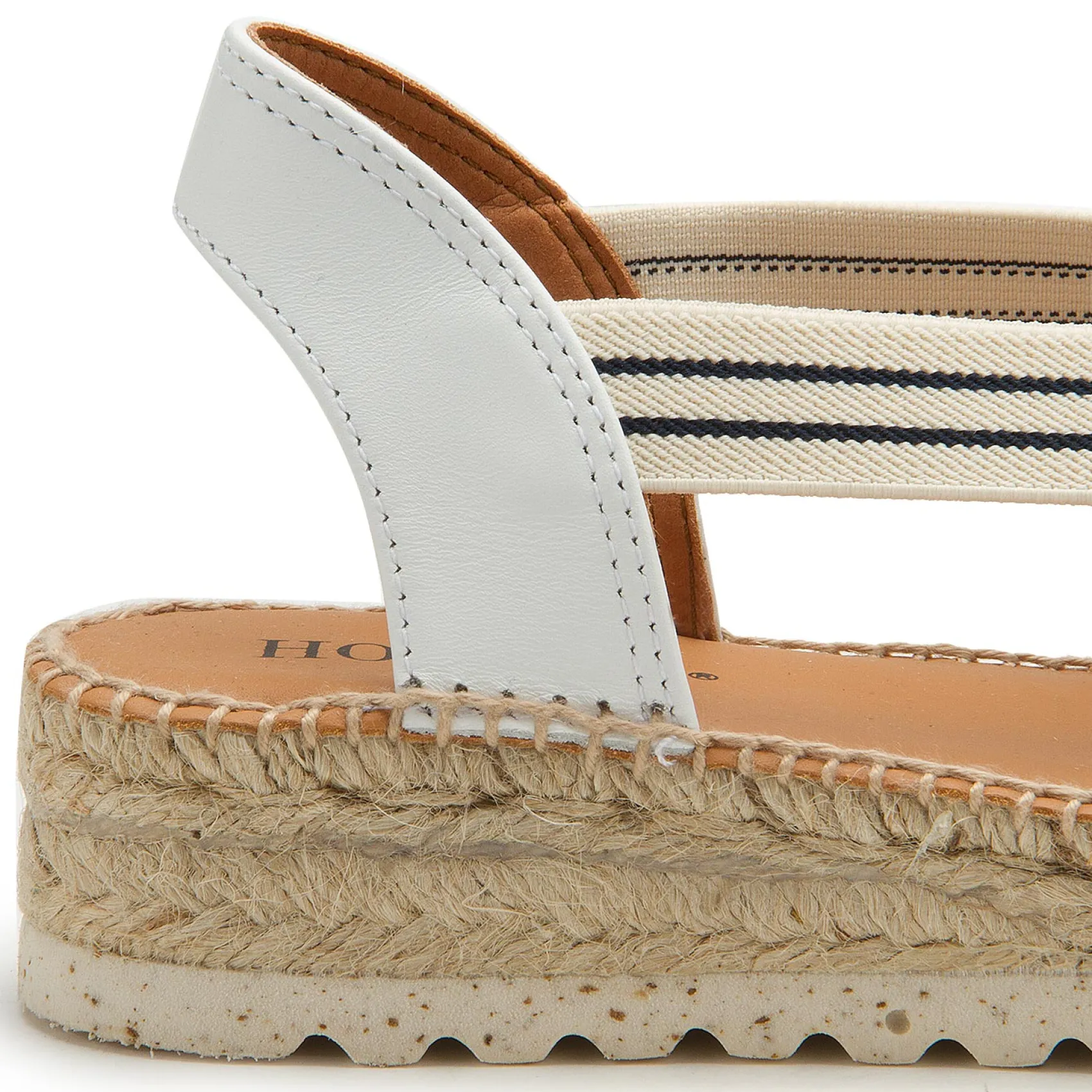 Espadrilles|Sandalen|Horsch Schuhe Espadrilles in Untergrößen Weiß