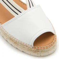 Espadrilles|Sandalen|Horsch Schuhe Espadrilles in Untergrößen Weiß