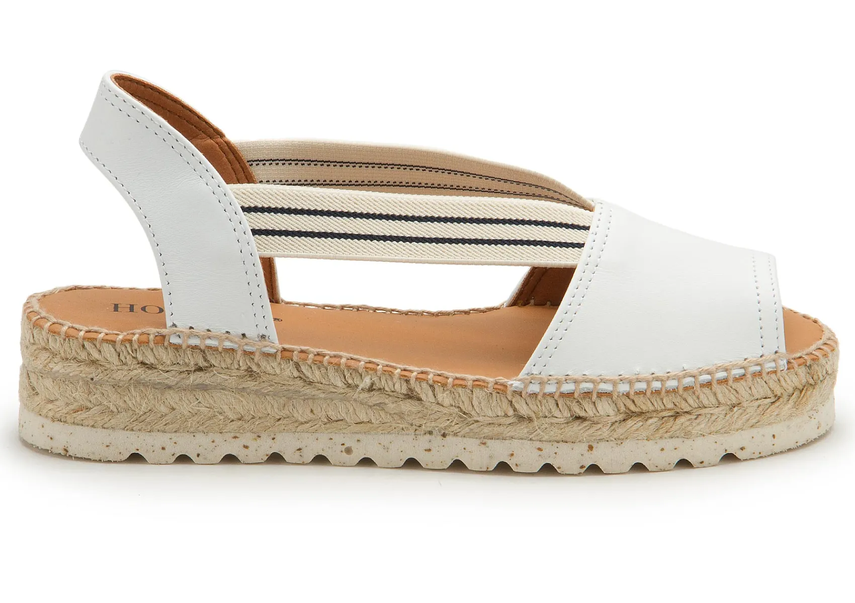 Espadrilles|Sandalen|Horsch Schuhe Espadrilles in Untergrößen Weiß