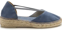Espadrilles|Sandalen|Horsch Schuhe Espadrilles in Untergrößen Blau