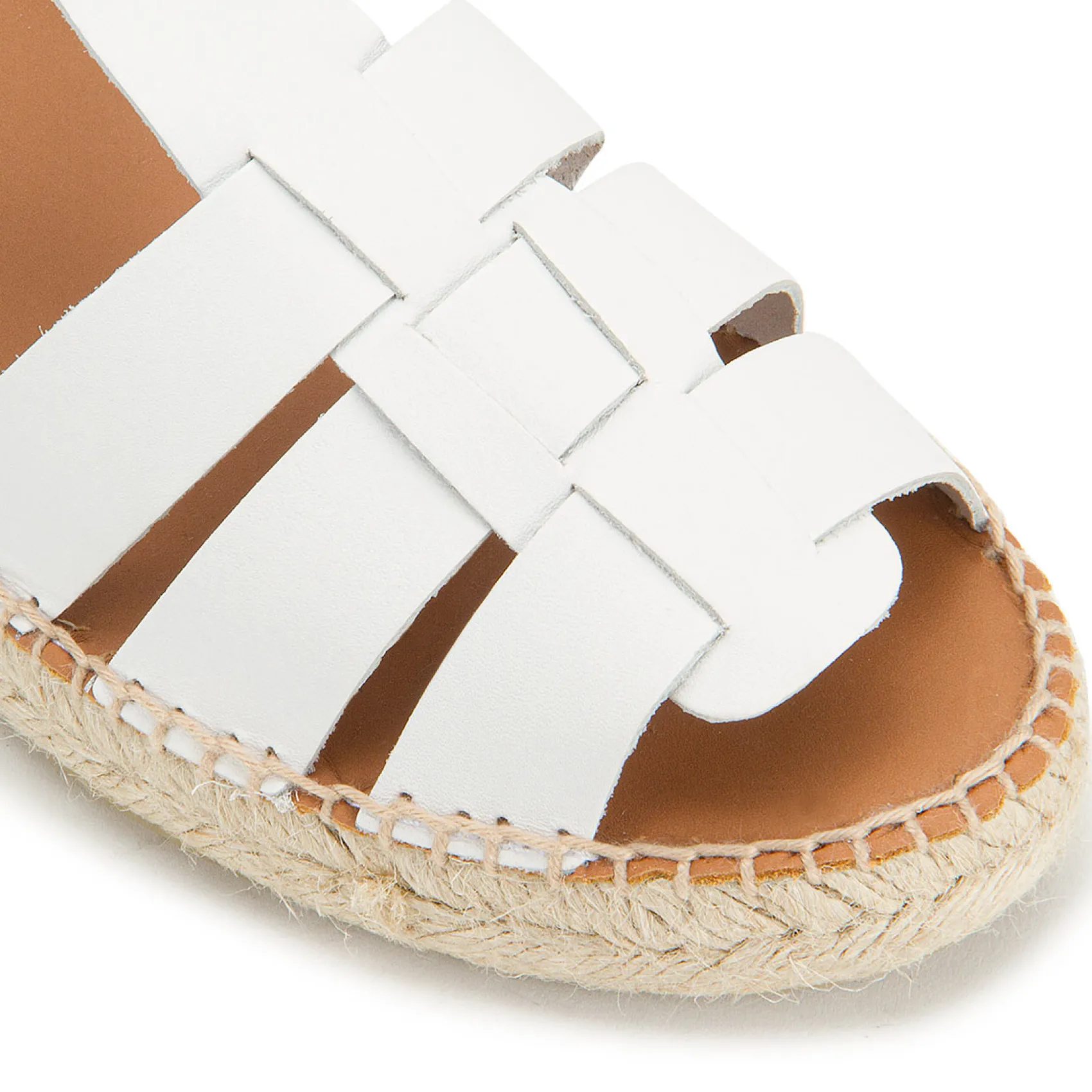 Espadrilles|Sandalen|Horsch Schuhe Espadrilles in Untergrößen Weiß