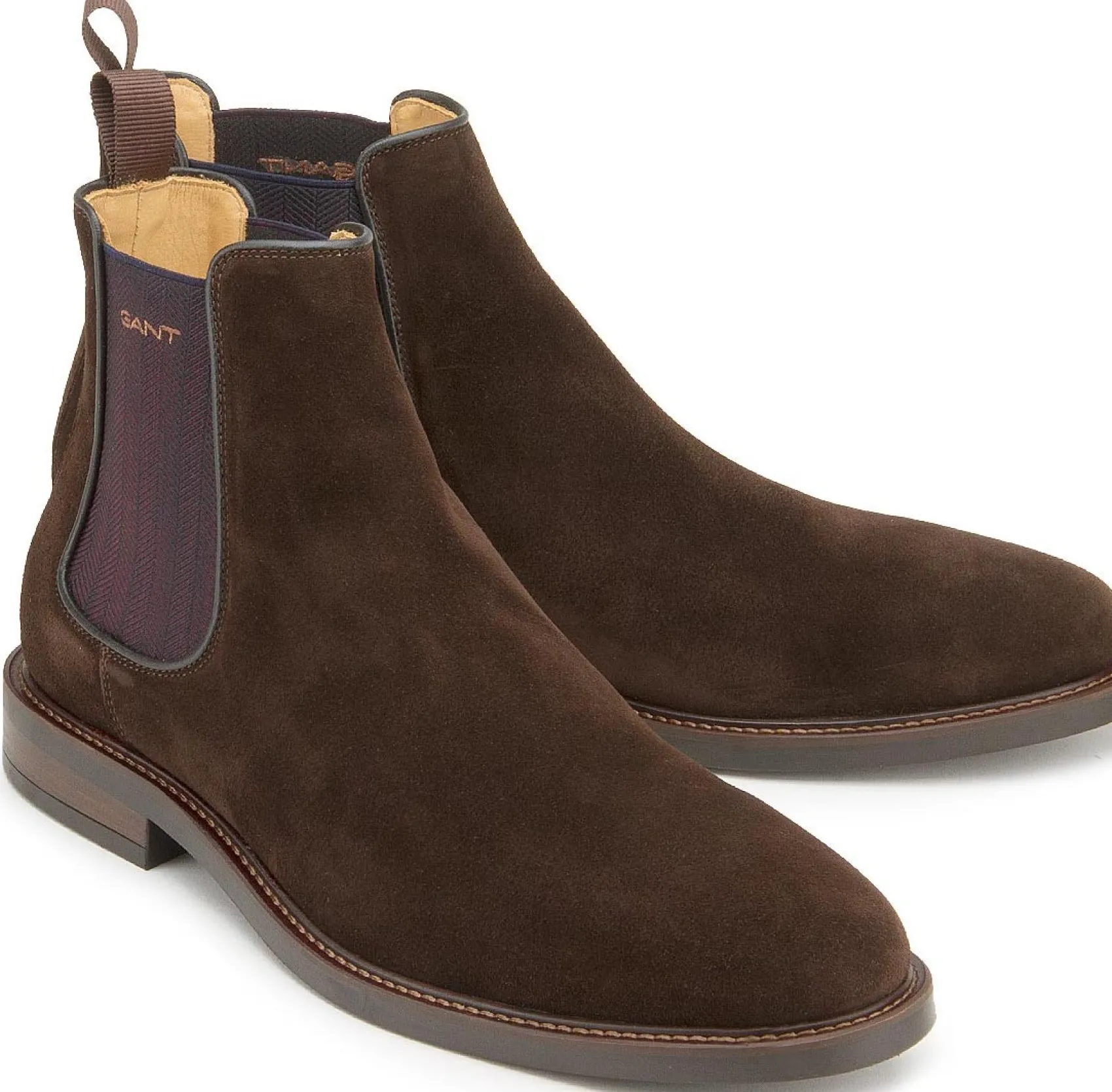 Stiefeletten|Gant Chelsea Boot in Übergrößen Braun