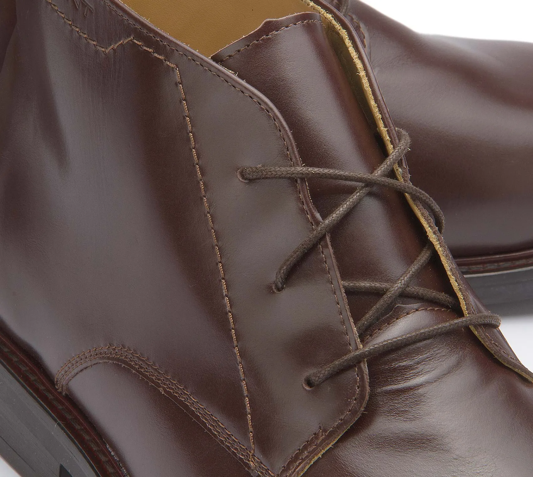 Stiefeletten|Schnürschuhe|Gant Schnürschuh in Übergrößen Braun