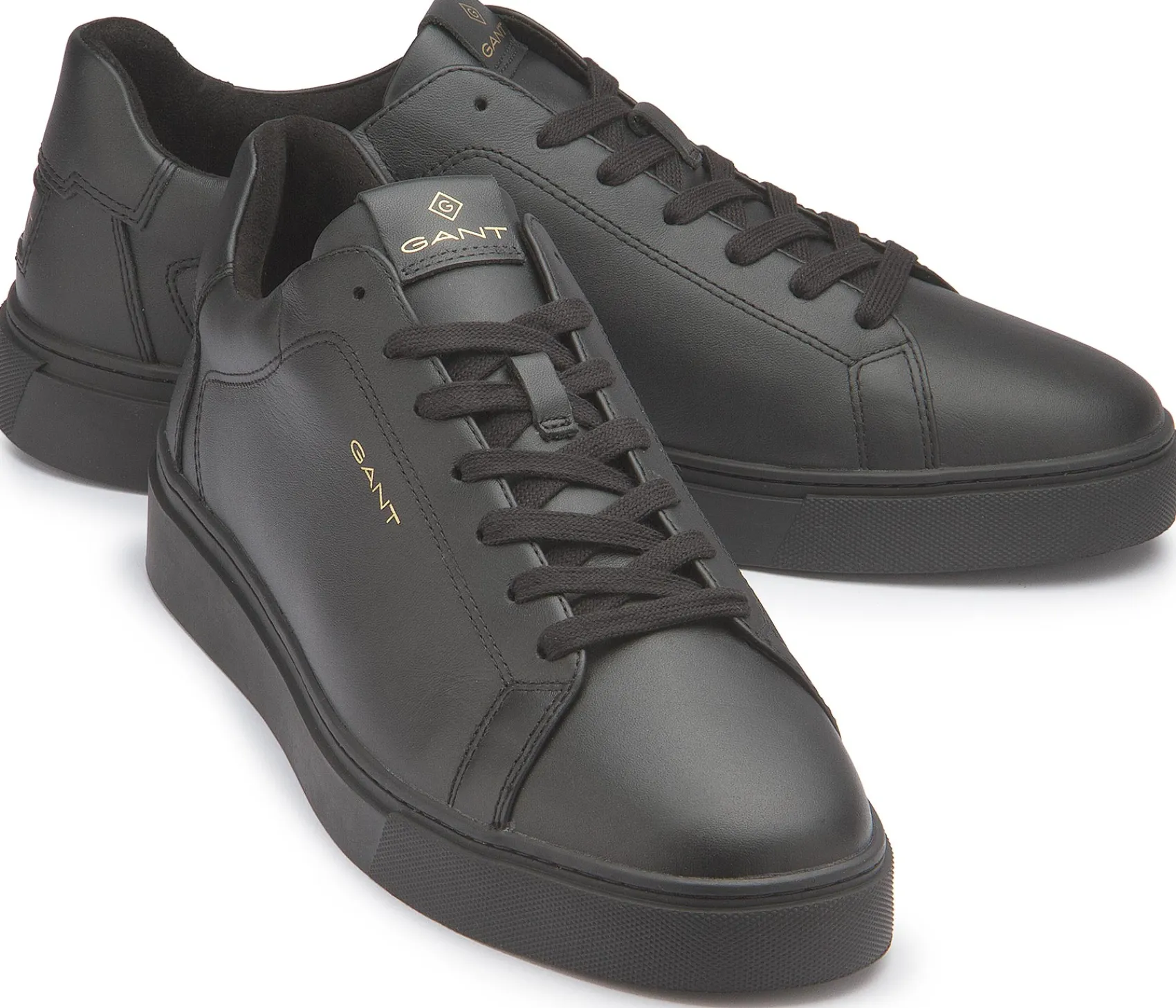 Sneaker|Schnürschuhe|Gant Sneaker in Übergrößen Schwarz