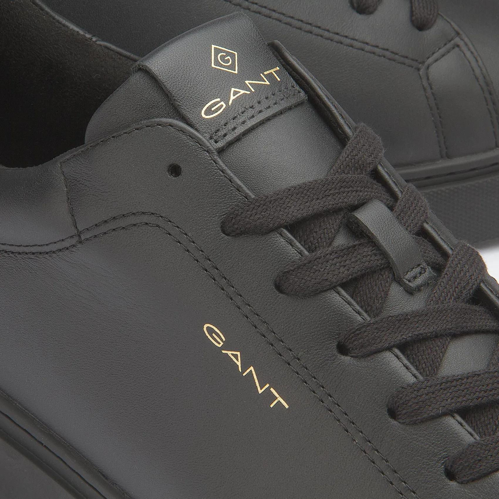 Sneaker|Schnürschuhe|Gant Sneaker in Übergrößen Schwarz