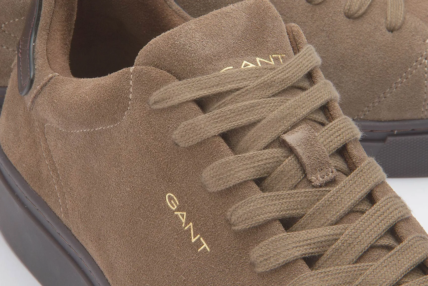 Sneaker|Schnürschuhe|Gant Sneaker in Übergrößen Braun