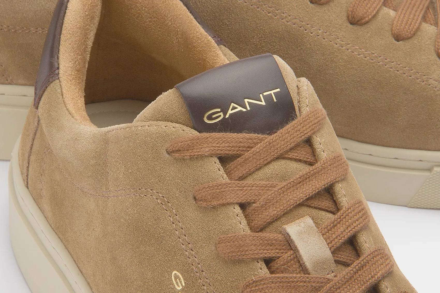 Sneaker|Schnürschuhe|Gant Sneaker in Übergrößen Braun