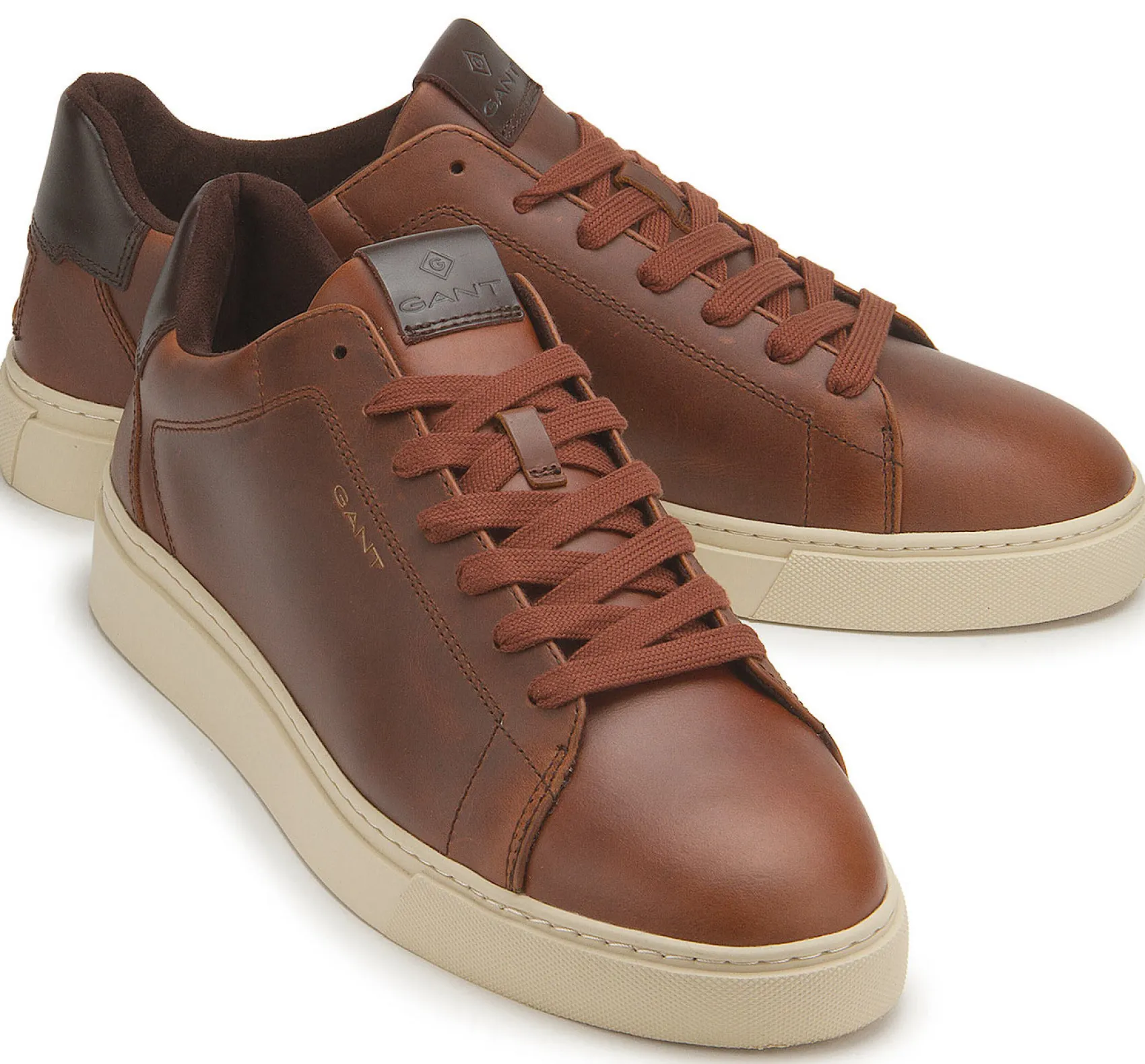 Sneaker|Schnürschuhe|Gant Sneaker in Übergrößen Braun