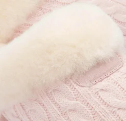 Hausschuhe|Bearpaw Hausschuh in Übergrößen Rosa