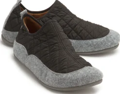 Slipper|Hausschuhe|Horsch Schuhe Hausschuh in Übergrößen Schwarz